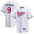Minnesota Twins Trevor Larnach Nike White Home Replica Jersey product image 1, provided for visual reference and product