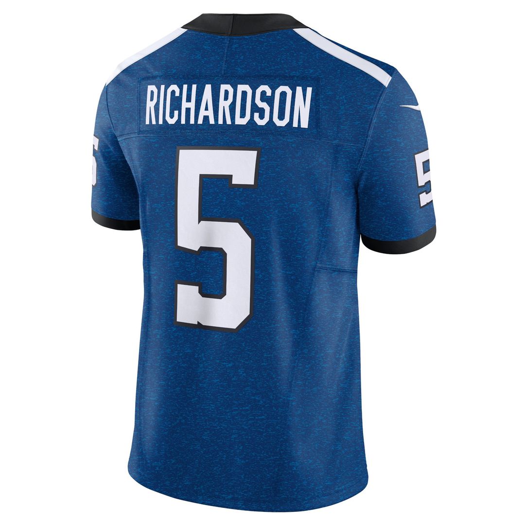 Indianapolis Colts Anthony Richardson Nike Royal Alternate Vapor F.U.S.E. Limited Jersey product image 3, provided for