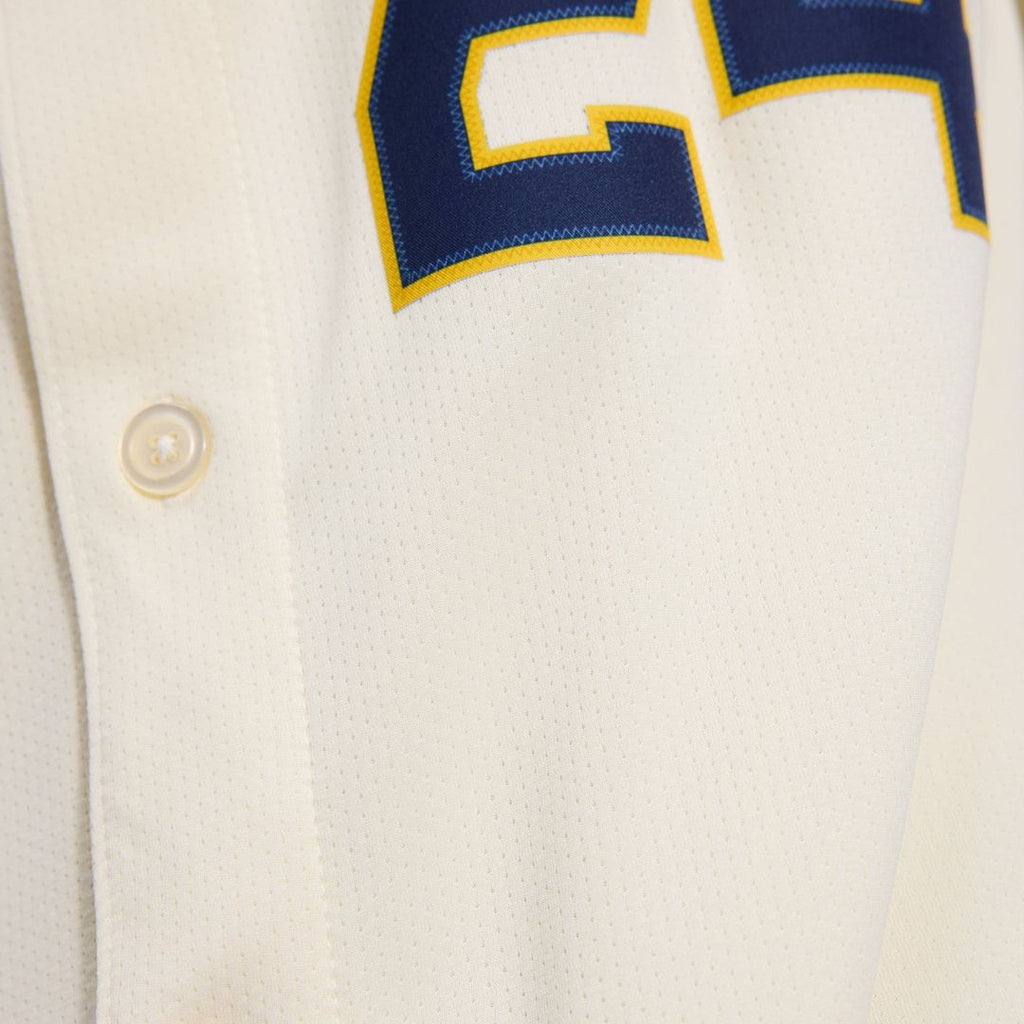 Milwaukee Brewers William Contreras Nike Cream Home Limited Player Jersey product image 14, provided for visual reference