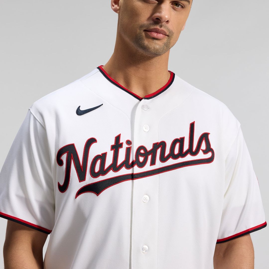 Washington Nationals Nike Navy Alternate Authentic Jersey product image 14, provided for visual reference and product detail