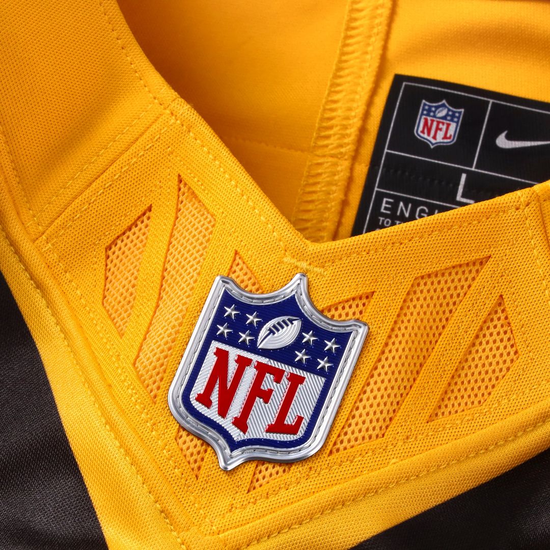 Pittsburgh Steelers Aaron Rodgers Nike Gold Alternate Vapor F.U.S.E. Limited Jersey product image 4, provided for visual