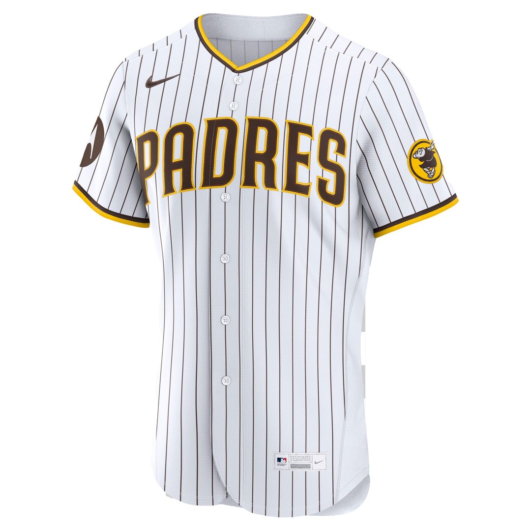 San Diego Padres Fernando Tatis Jr. Nike White Home Authentic Sponsor Patch Jersey product image 5, provided for visual