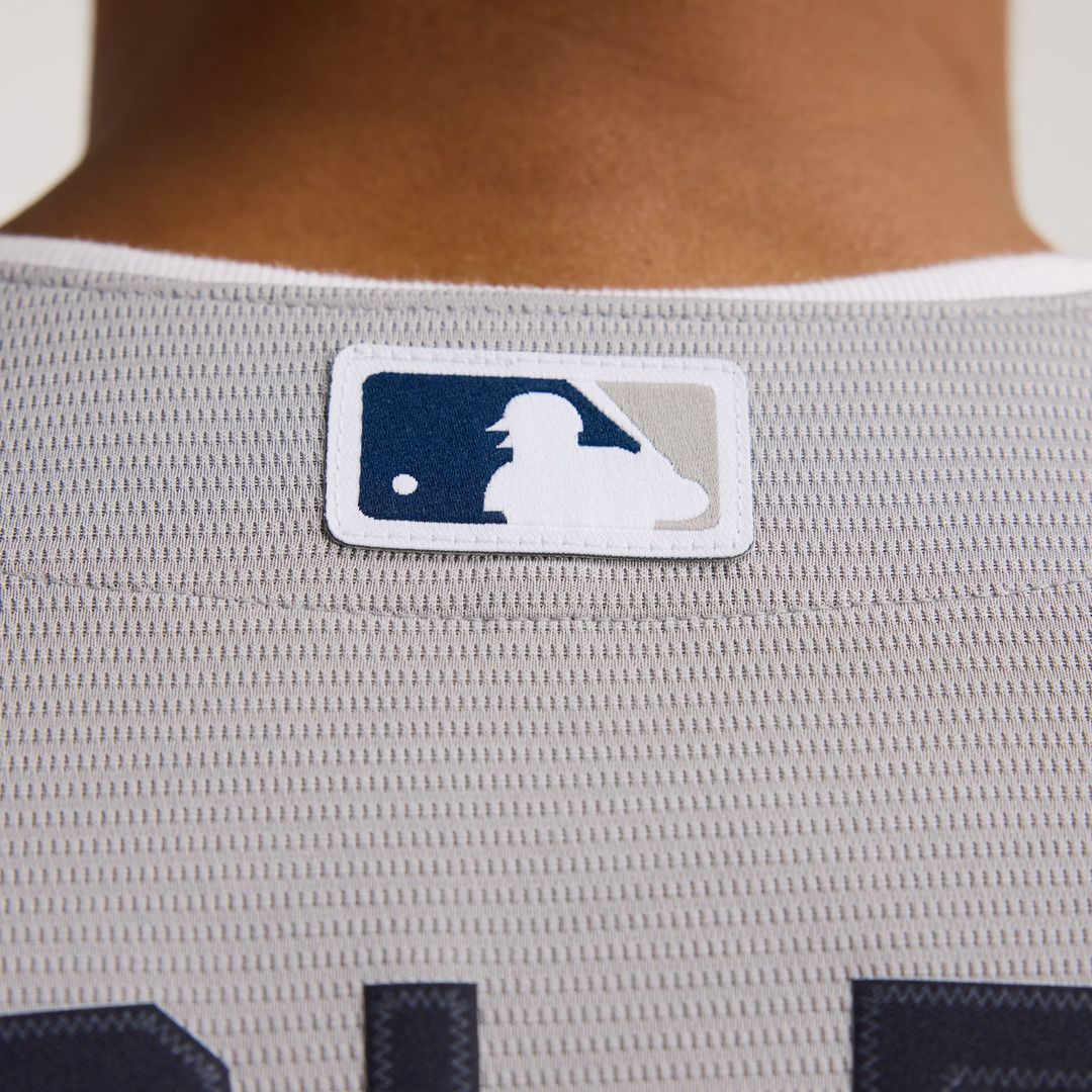 New York Yankees Anthony Volpe Nike Gray Road Replica Jersey product image 10, provided for visual reference and product