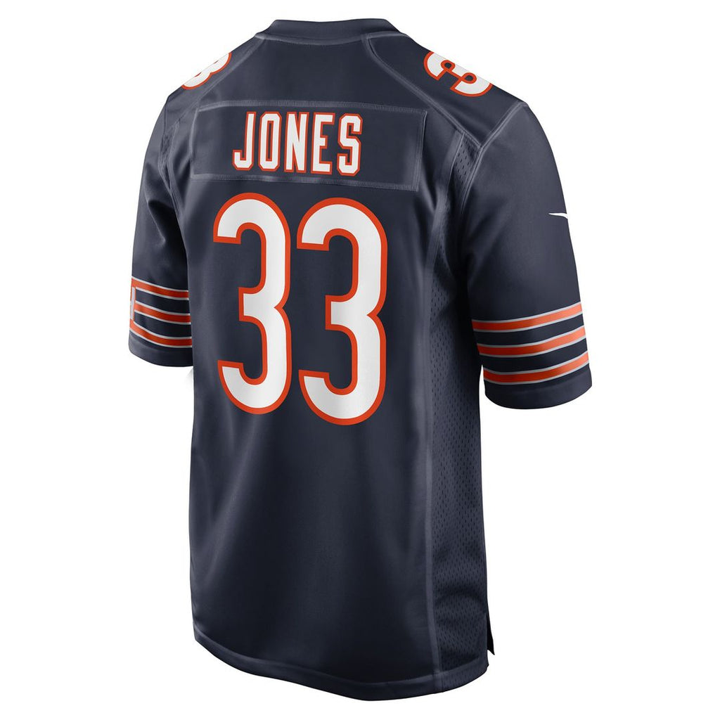 Chicago Bears Jaylon Jones Nike Navy Team Game Jersey product image 3, provided for visual reference and product detail