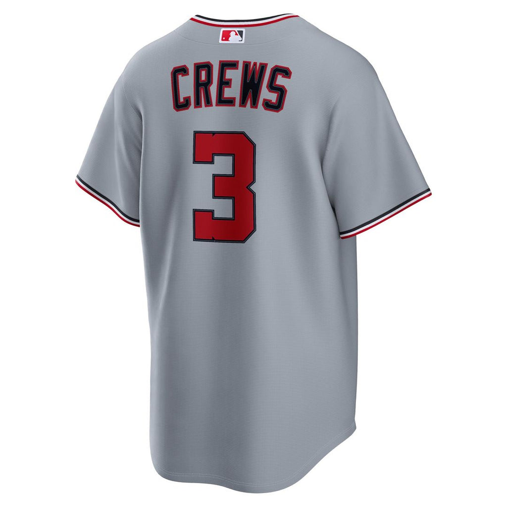 Washington Nationals Dylan Crews Nike Gray Road Replica Jersey product image 3, provided for visual reference and product