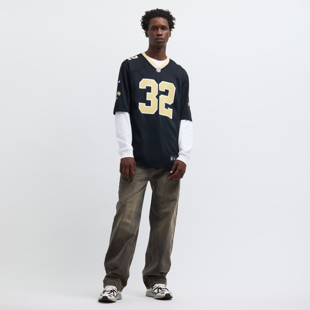 New Orleans Saints Tyrann Mathieu Nike Black Game Jersey product image 6, provided for visual reference and product detail