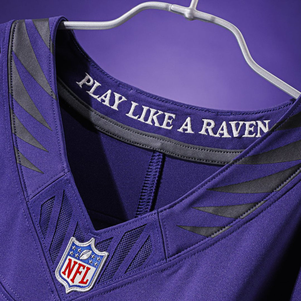 Baltimore Ravens Lamar Jackson Nike White Vapor F.U.S.E. Stitched Limited Jersey product image 31, provided for visual