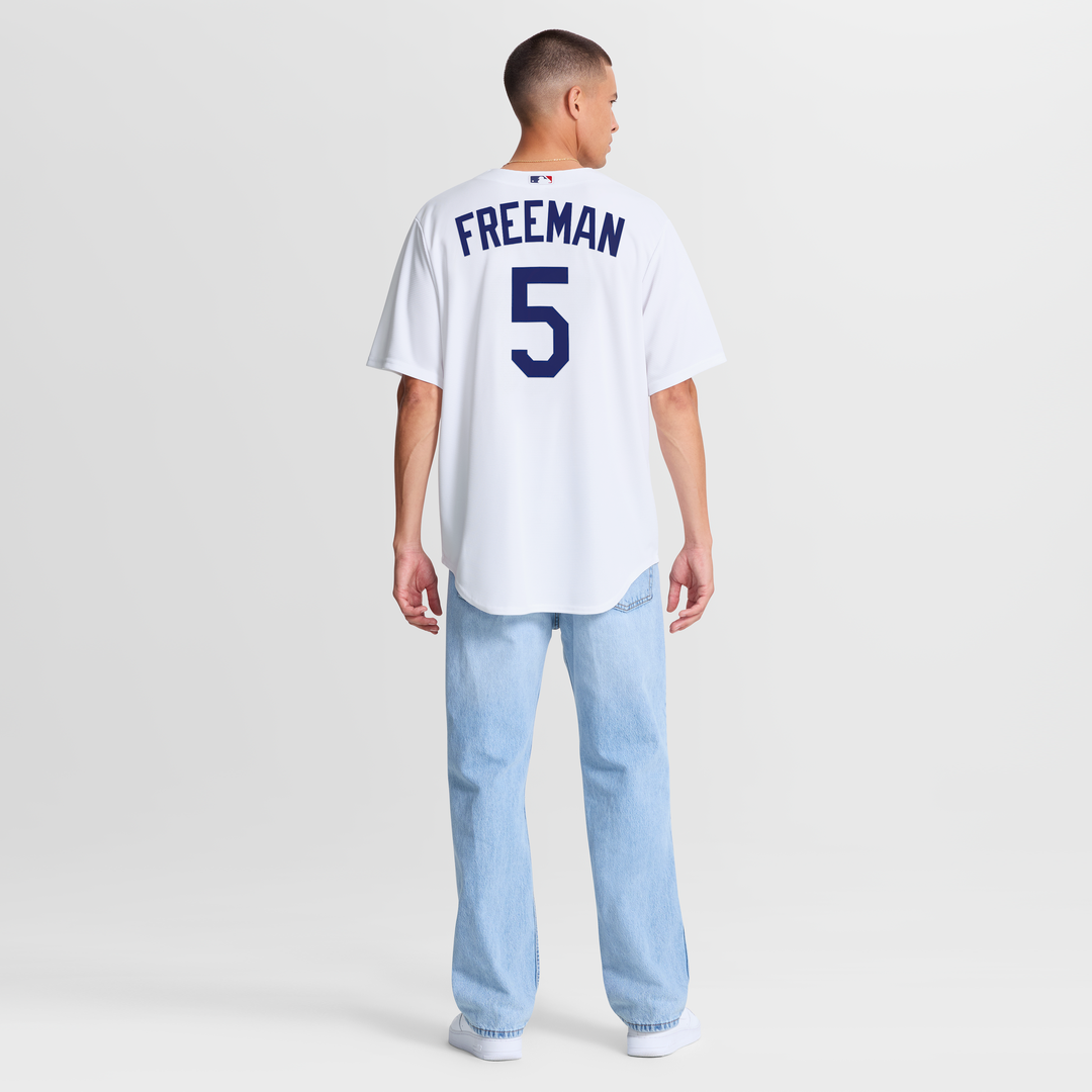 Los Angeles Dodgers Freddie Freeman Nike White Home Replica Jersey product image 5, provided for visual reference and