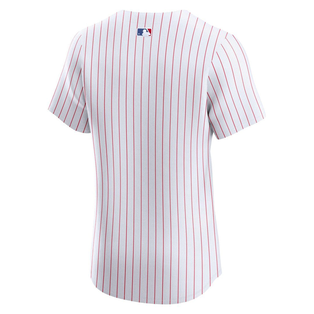 Philadelphia Phillies Nike White Home Elite Jersey product image 6, provided for visual reference and product detail review