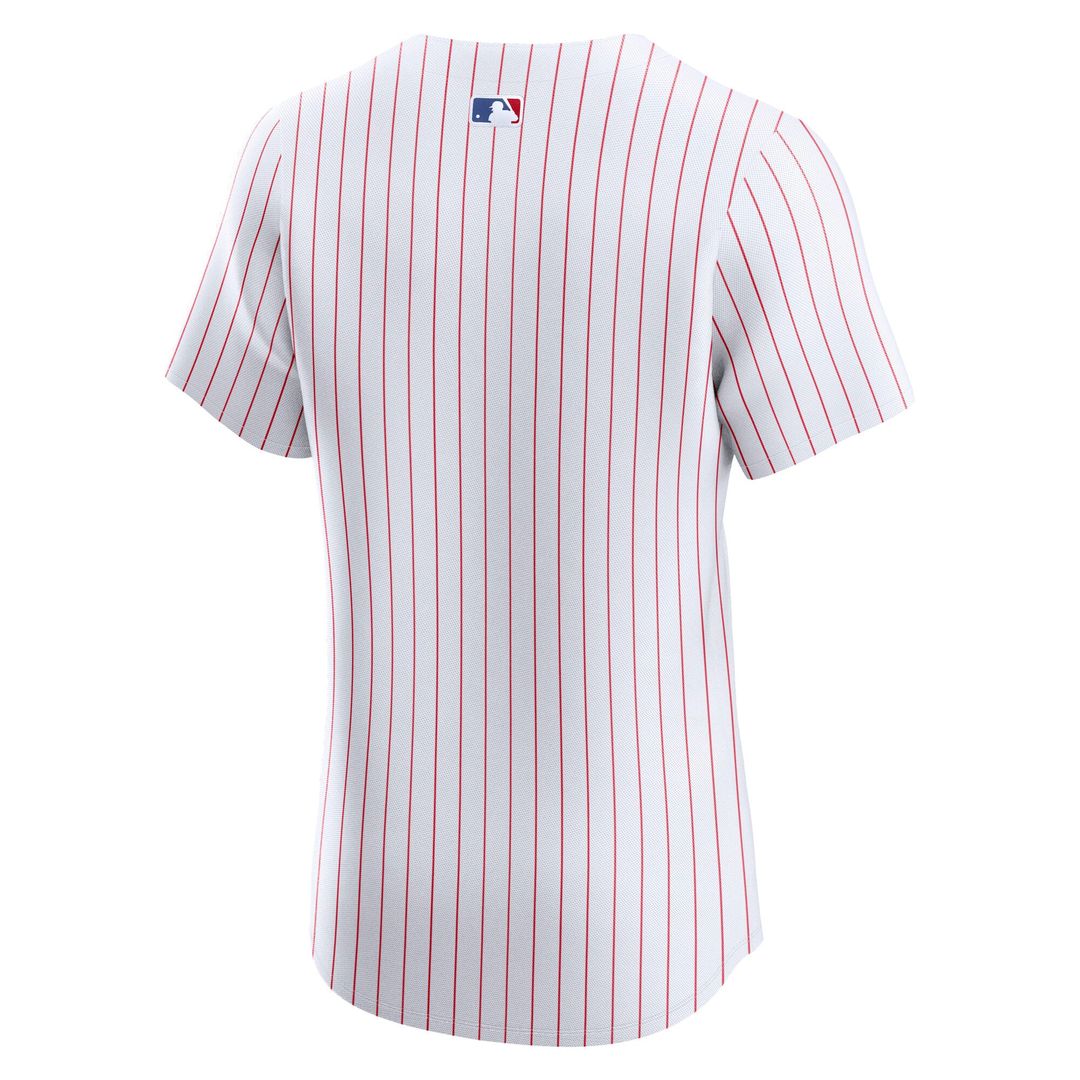 Philadelphia Phillies Nike White Home Elite Jersey product image 6, provided for visual reference and product detail review