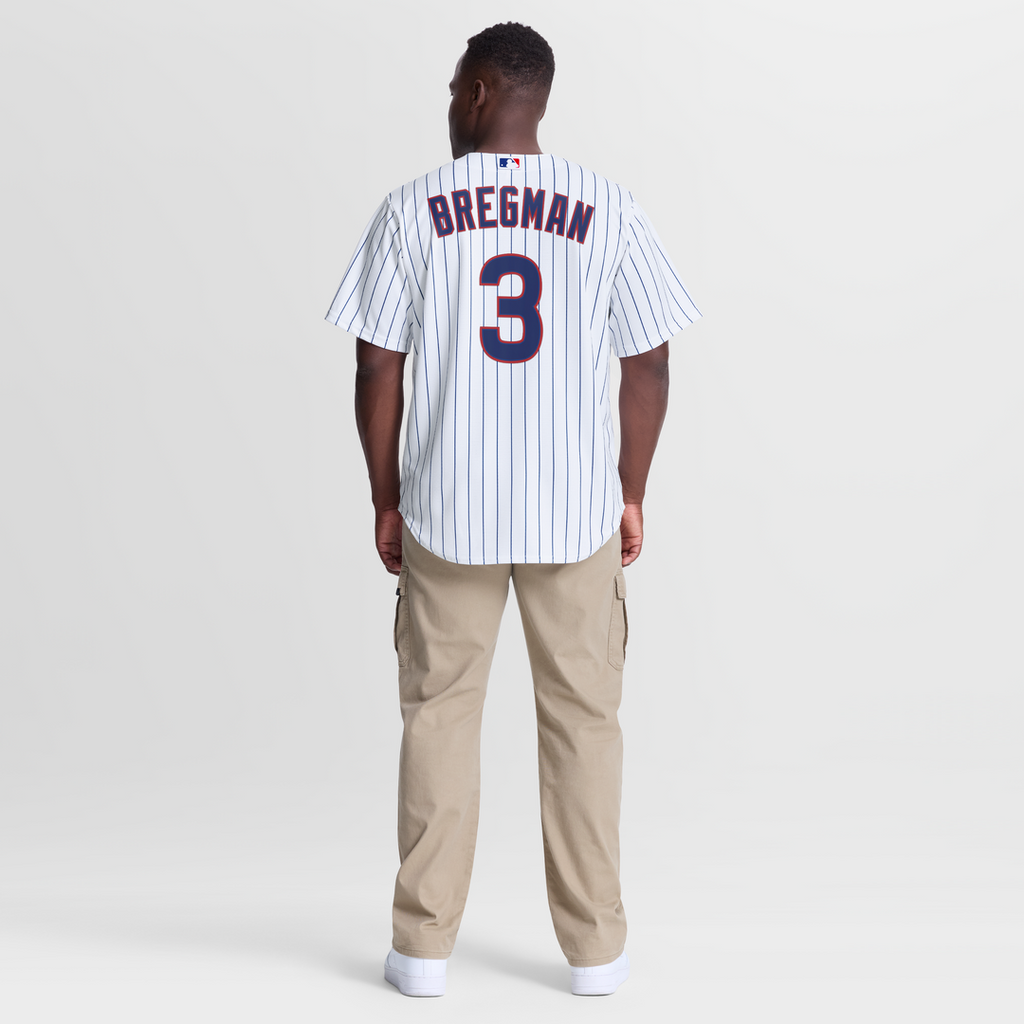 Chicago Cubs Alex Bregman Nike White Home Replica Jersey product image 5, provided for visual reference and product detail