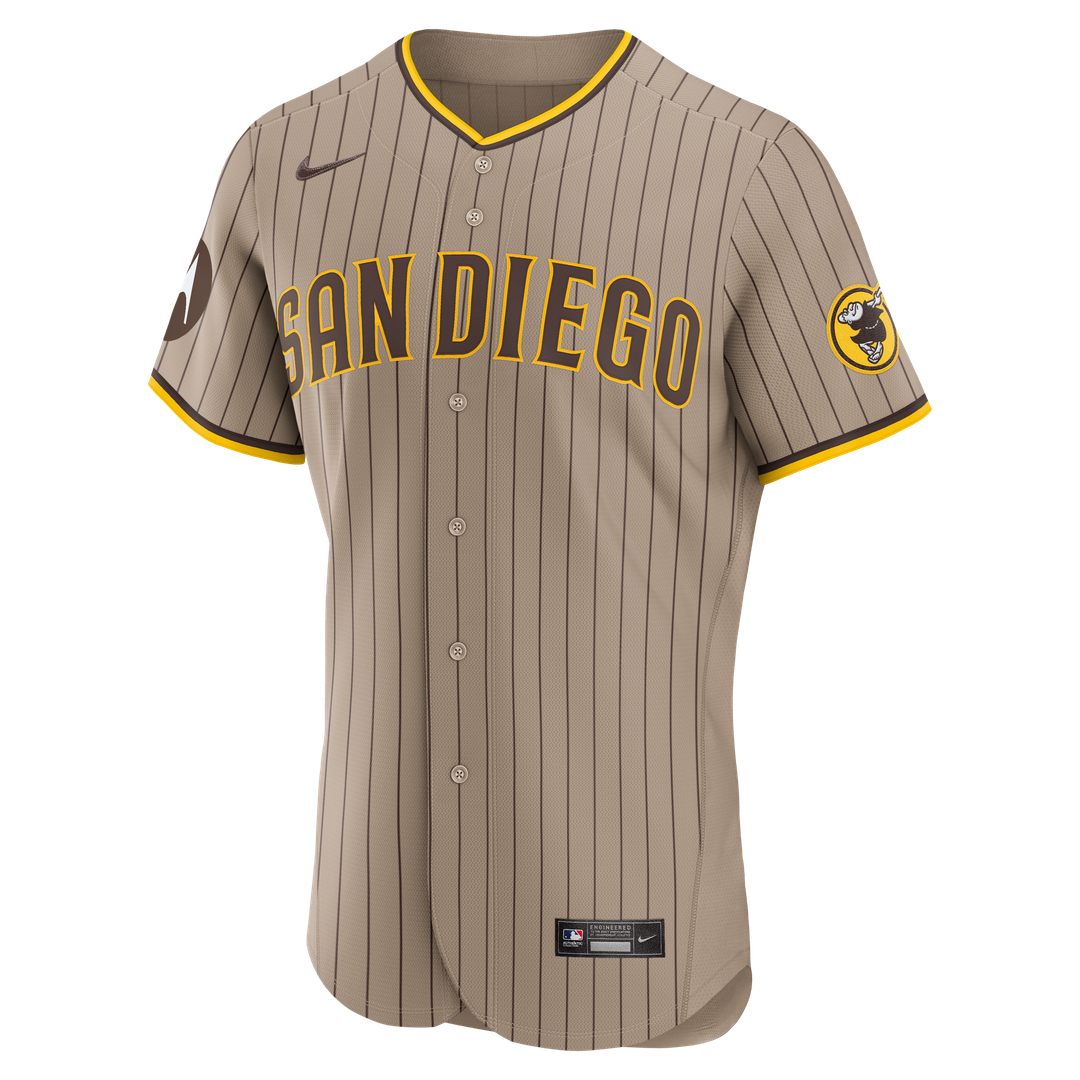 San Diego Padres Fernando Tatis Jr. Nike White Home Authentic Sponsor Patch Jersey product image 8, provided for visual