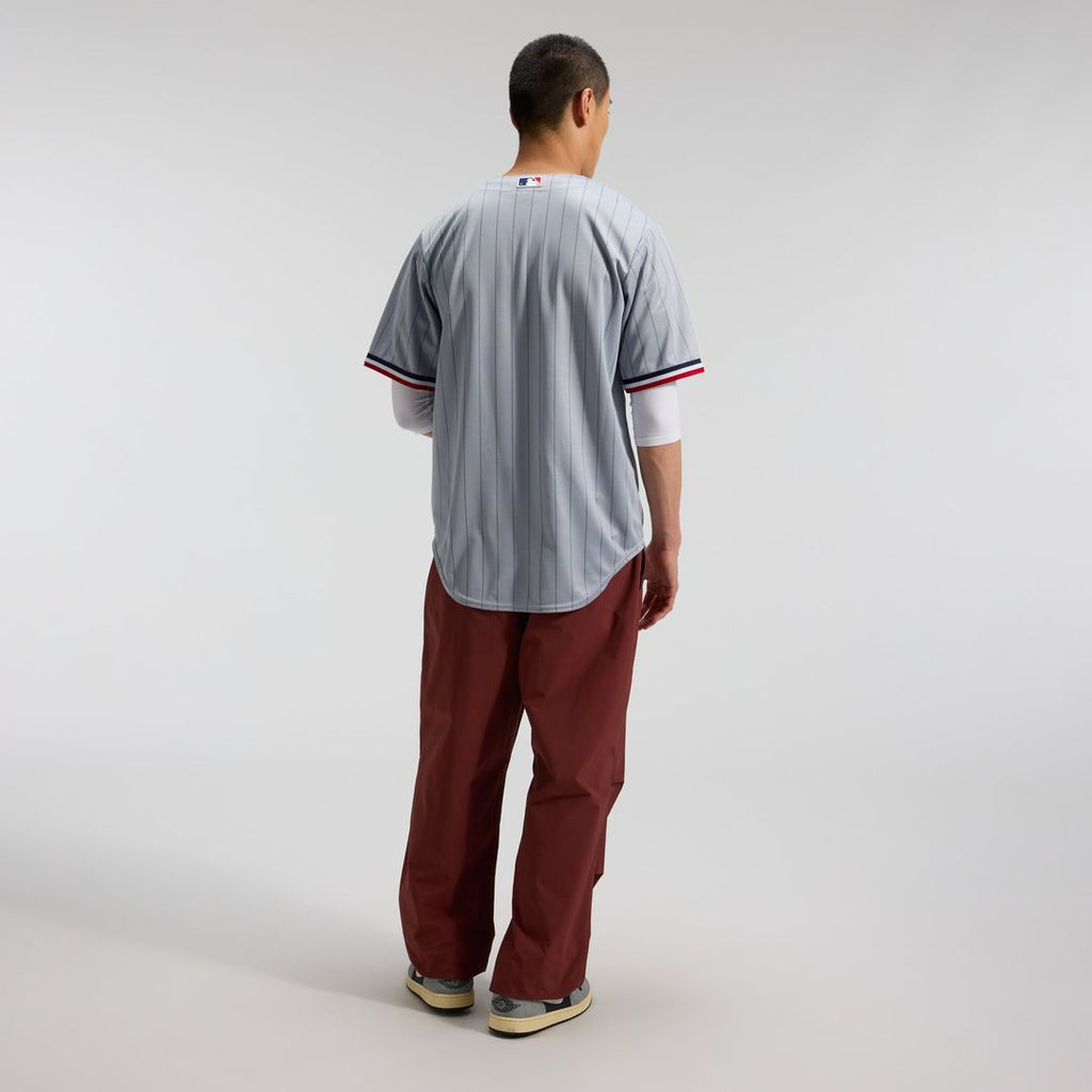 Minnesota Twins Nike Gray Road Replica Team Jersey product image 15, provided for visual reference and product detail review