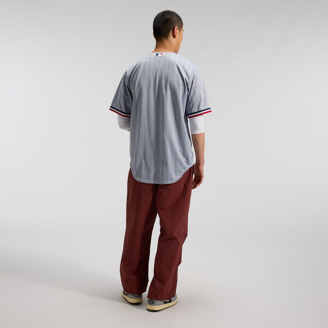Minnesota Twins Nike Gray Road Replica Team Jersey product image 15, provided for visual reference and product detail review