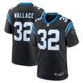 Carolina Panthers Trevin Wallace Nike Black Team Game Jersey product image 1, provided for visual reference and product