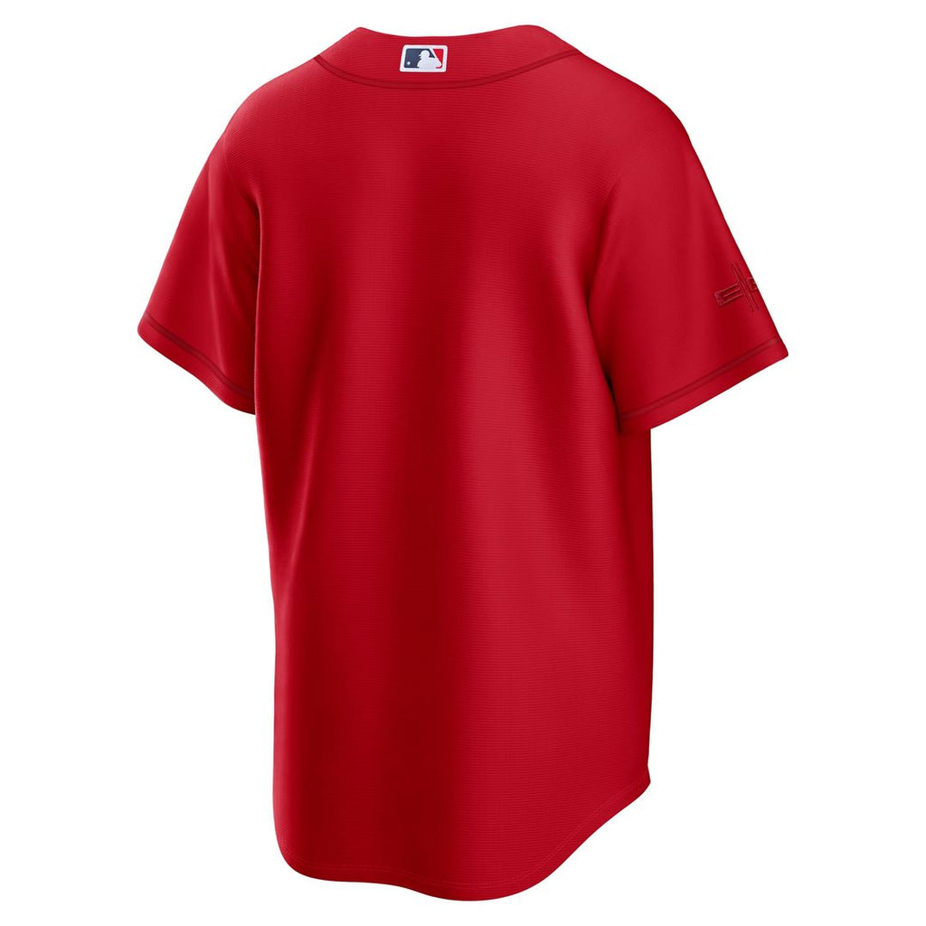 England National Team x MLB Nike Red Stadium Replica Jersey product image 3, provided for visual reference and product