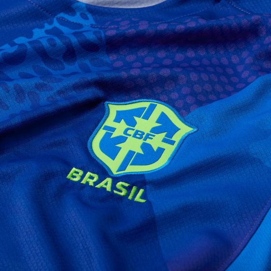 2025 NIKE Brazil (Women Team) Youth Stadium Away Jersey - FZ9195 458 product image 2, provided for visual reference and