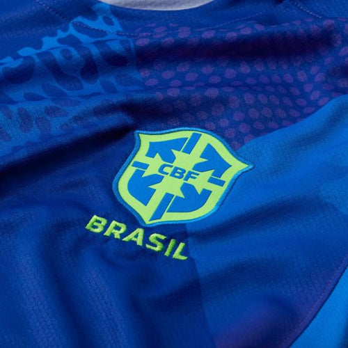 2025 NIKE Brazil (Women Team) Youth Stadium Away Jersey - FZ9195 458 product image 2, provided for visual reference and