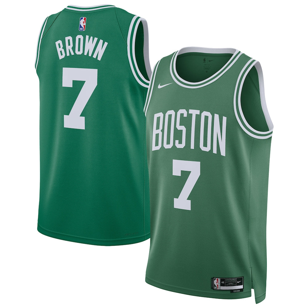Boston Celtics Replica Icon Swingman Jersey Unisex Jaylen Brown | RTJ13365 product image 1, provided for visual reference