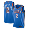 Oklahoma City Thunder Icon Edition Swingman Jersey Blue Shai Gilgeous Alexander Unisex | RTJ13353 product image 1, provided