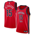 New Orleans Pelicans Jordan Brand Statement Editionswingman Jersey Red Jose Alvarado Unisex | RTJ13345 product image 1,