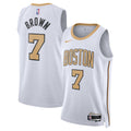 Boston Celtics 202526 City Edition Swingman Jersey White Jaylen Brown Unisex | RTJ13302 product image 1, provided for visual