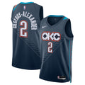 Oklahoma City Thunder 202526 City Edition Swingman Jersey Gray Shai Gilgeous Alexander Unisex | RTJ13296 product image 1,