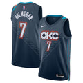 Oklahoma City Thunder 202526 City Edition Swingman Jersey Gray Chet Holmgren Unisex | RTJ13212 product image 1, provided for