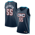 Oklahoma City Thunder 202526 City Edition Swingman Jersey Gray Isaiah Hartenstein Unisex | RTJ13202 product image 1,