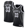 Brooklyn Nets Icon Edition Swingman Jersey Black Nic Claxton Unisex | RTJ13199 product image 1, provided for visual
