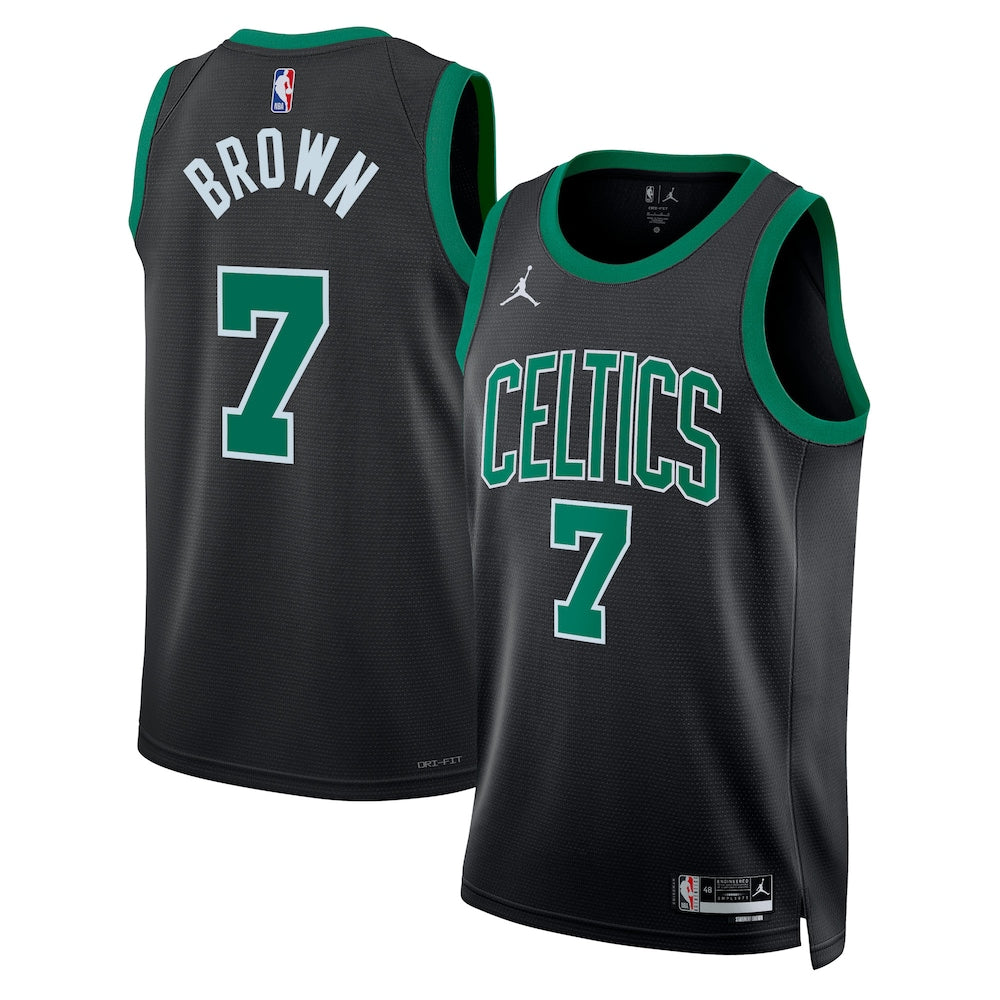 Boston Celtics Jordan Statement Edition Swingman Jersey Green Jaylen Brown Unisex | RTJ13164 product image 1, provided for