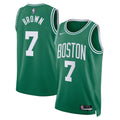 Boston Celtics Icon Edition Swingman Jersey Kelly Green Jaylen Brown Unisex | RTJ13154 product image 1, provided for visual