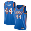 Oklahoma City Thunder Icon Swingman Jersey Blue Nikola Topi Unisex | RTJ13038 product image 1, provided for visual reference
