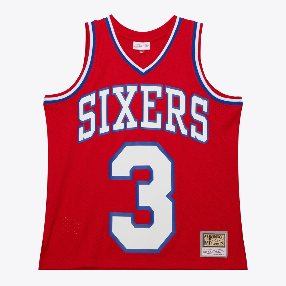 Philadelphia 76Ers Maxxed Out Jersey 2002 Allen Iverson | Stitched Jersey RTJS 11846 product image 1, provided for visual