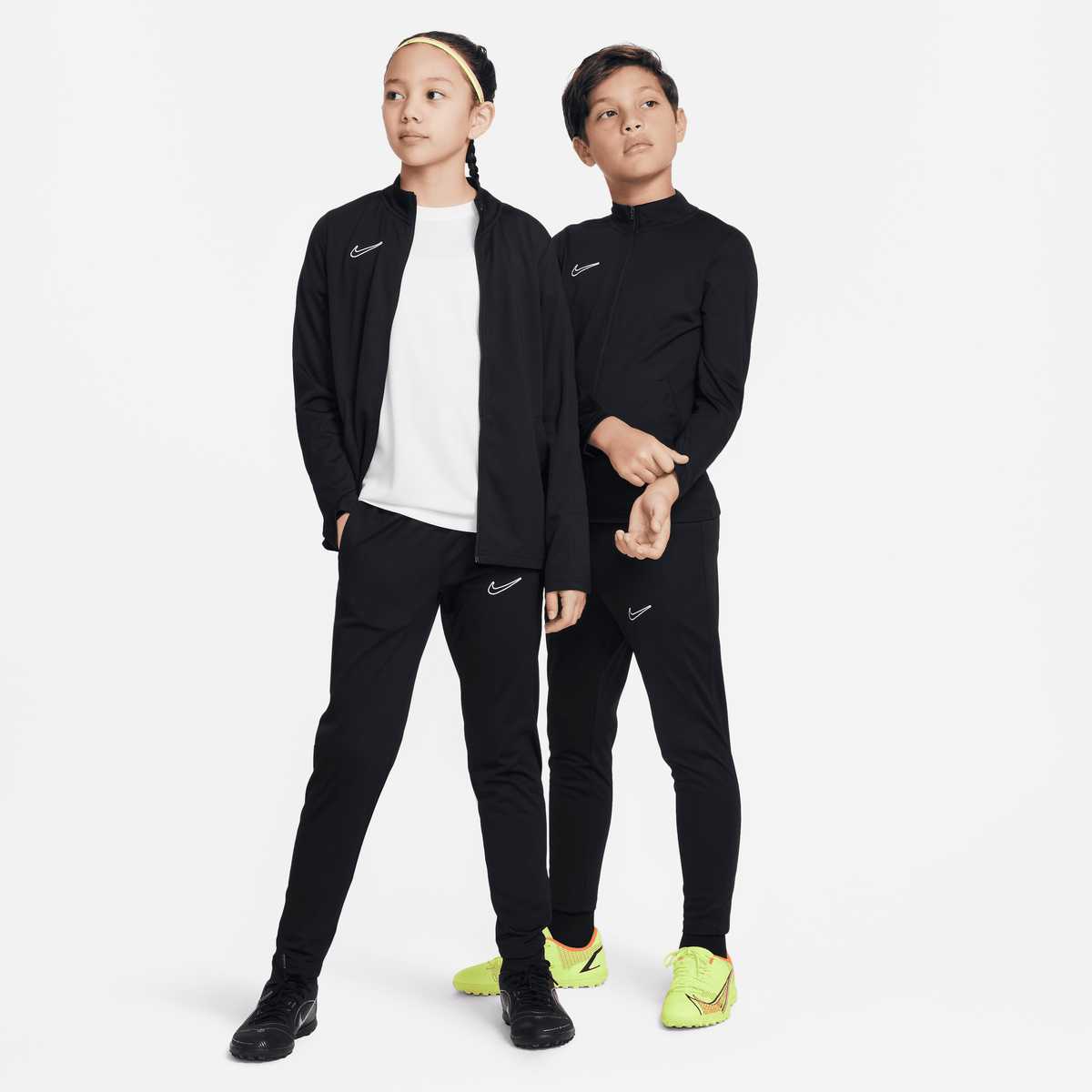 NIKE Dri-Fit Academy Kids Football Tracksuit - DX5480 010 product image 1, provided for visual reference and product detail