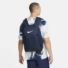 Nike Brasilia Backpack Navy Dh7709 410 product image 3, provided for visual reference and product detail review