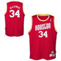Houston Rockets Hakeem Olajuwon Red 1993-94 Hardwood Classics Swingman Jersey product image 1, provided for visual reference