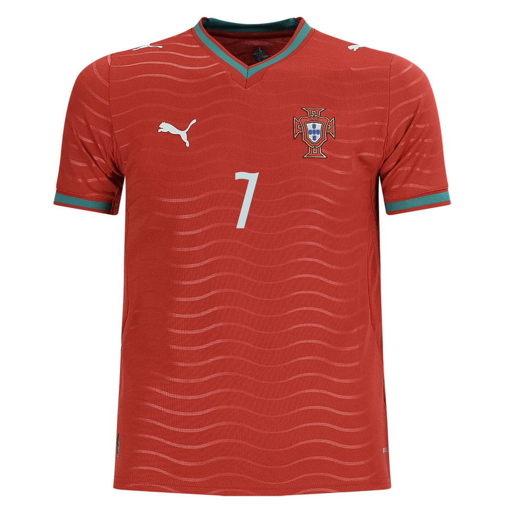 PUMA Portugal Youth “CR7” Home Jersey - 788144 77 product image 2, provided for visual reference and product detail review