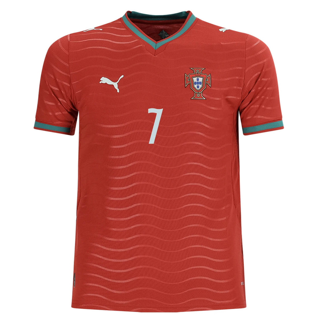 PUMA Portugal Youth “CR7” Home Jersey - 788144 77 product image 2, provided for visual reference and product detail review