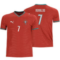 PUMA Portugal Youth “CR7” Home Jersey - 788144 77 product image 1, provided for visual reference and product detail review