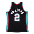 Memphis Grizzlies Jason Williams Black 2001-02 Hardwood Classics Swingman Jersey product image 1, provided for visual