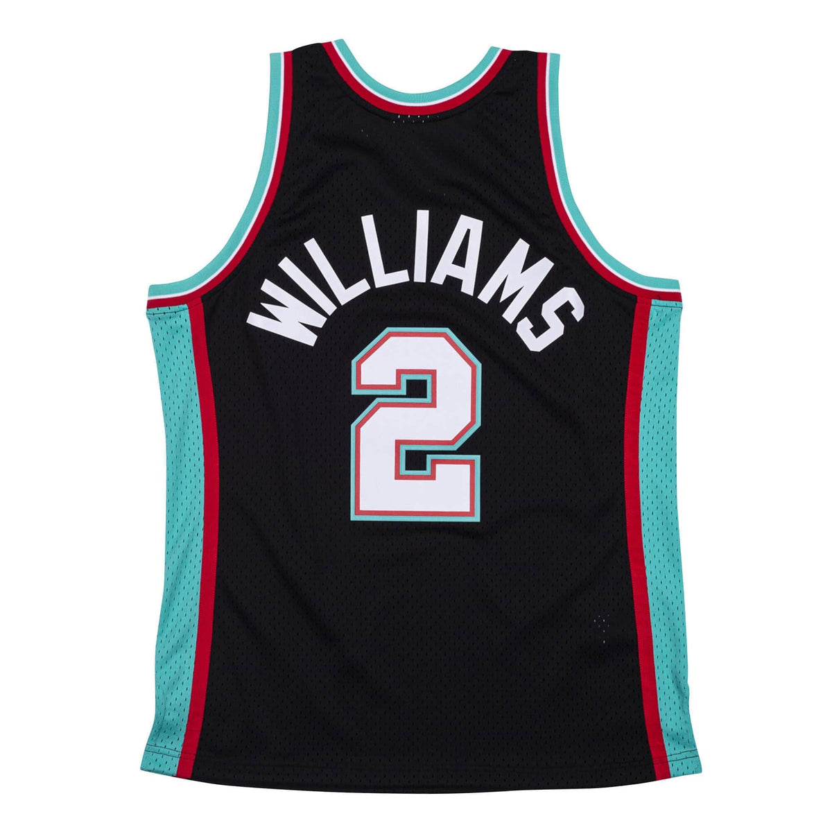 Memphis Grizzlies Jason Williams Black 2001-02 Hardwood Classics Swingman Jersey product image 1, provided for visual