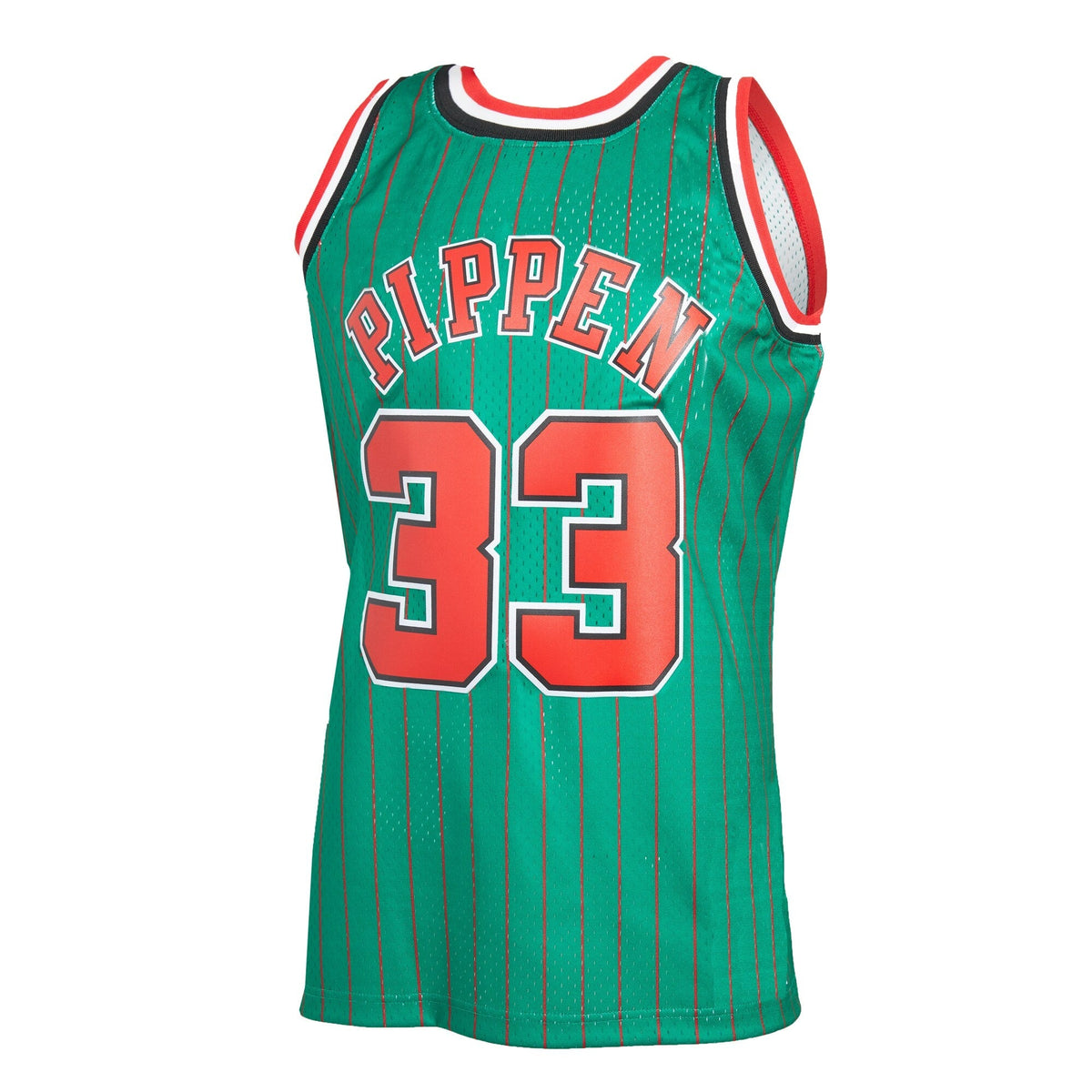 Chicago Bulls Scottie Pippen Mitchell & Ness Green 1995-96 Hardwood Classics Reload 2.0 Swingman Jersey for Men product