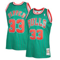 Chicago Bulls Scottie Pippen Mitchell & Ness Green 1995-96 Hardwood Classics Reload 2.0 Swingman Jersey for Men product